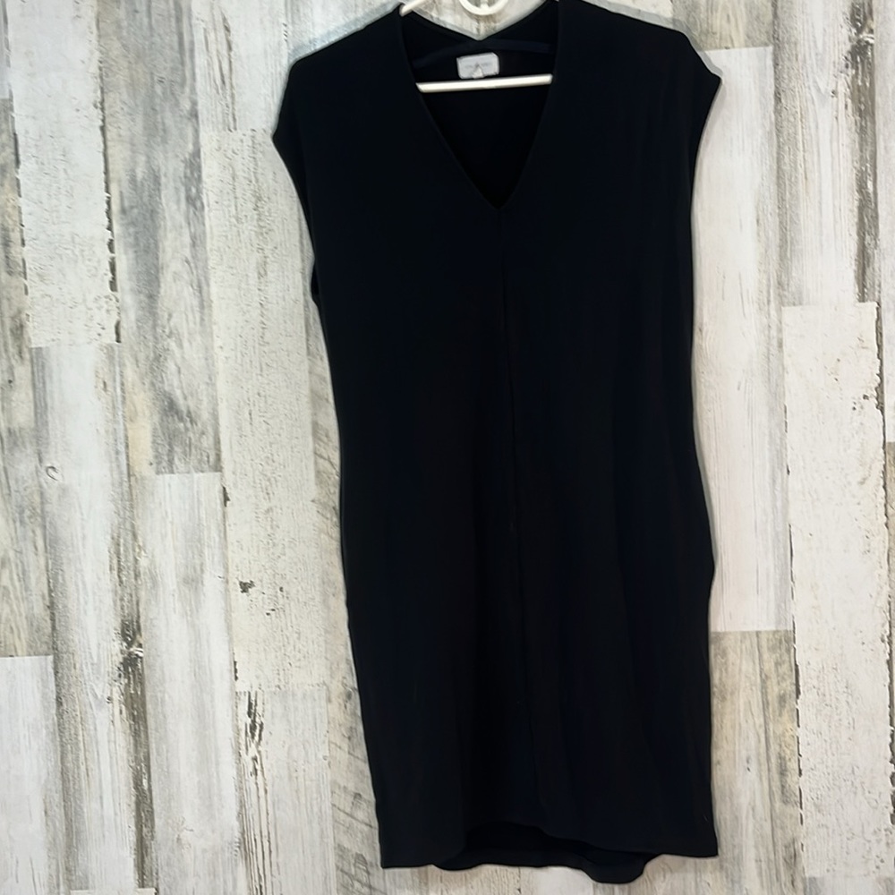 Lou & Gray Black Shift Dress Size XXS - Picture 3 of 10